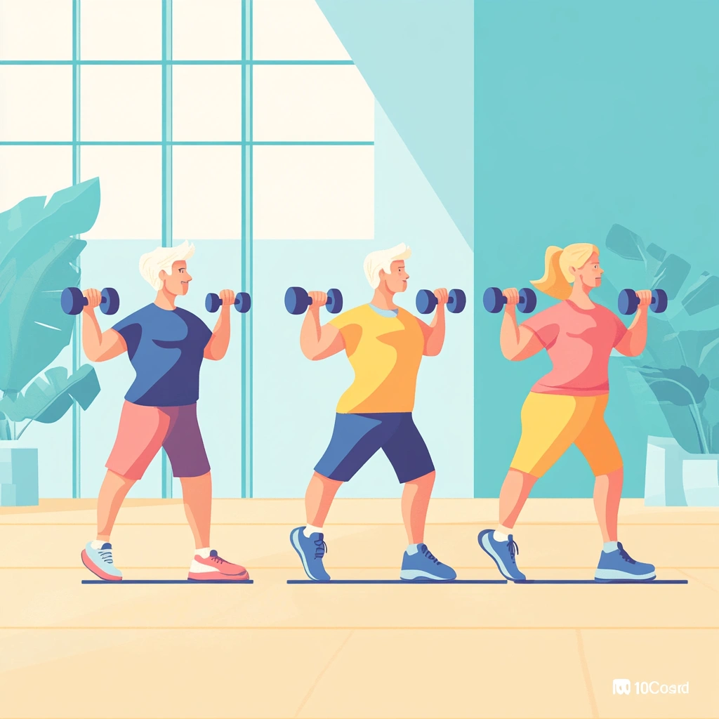 М'який фітнес для пенсіонерів